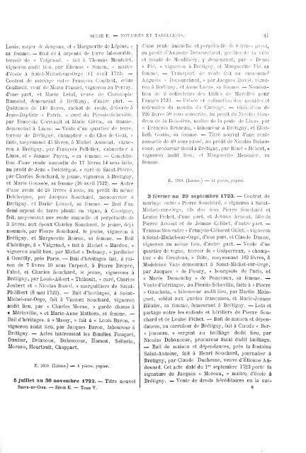 Serie E 5864-6930 - Histoire et Patrimoine du Vexin