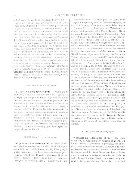 Serie E 5864-6930 - Histoire et Patrimoine du Vexin