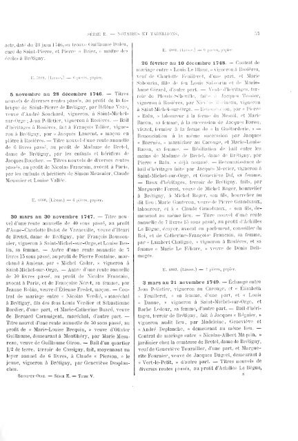 Serie E 5864-6930 - Histoire et Patrimoine du Vexin