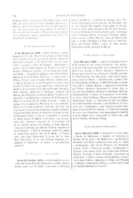 Serie E 5864-6930 - Histoire et Patrimoine du Vexin