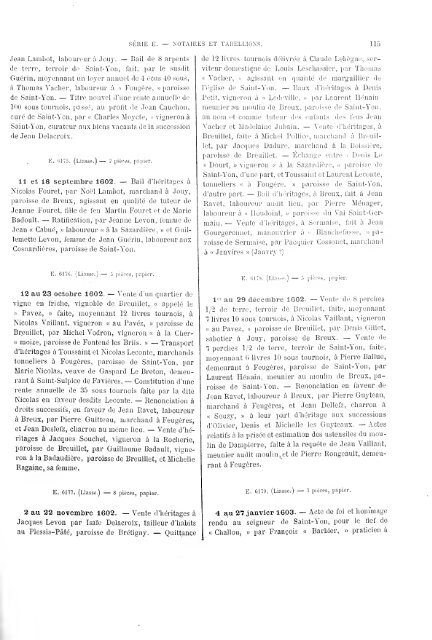 Serie E 5864-6930 - Histoire et Patrimoine du Vexin