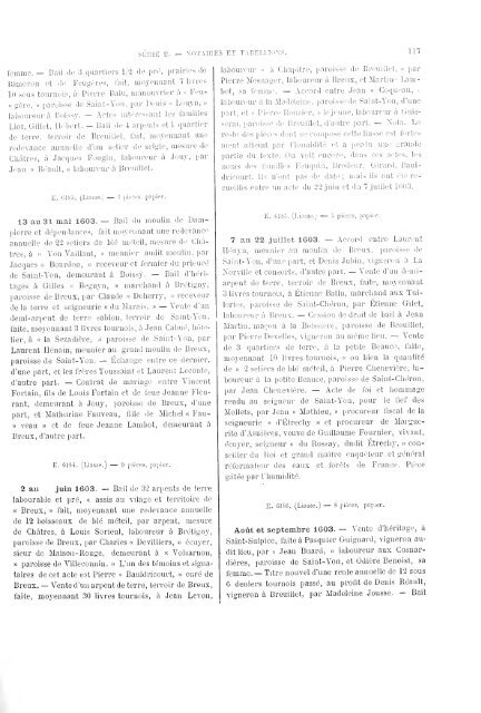 Serie E 5864-6930 - Histoire et Patrimoine du Vexin