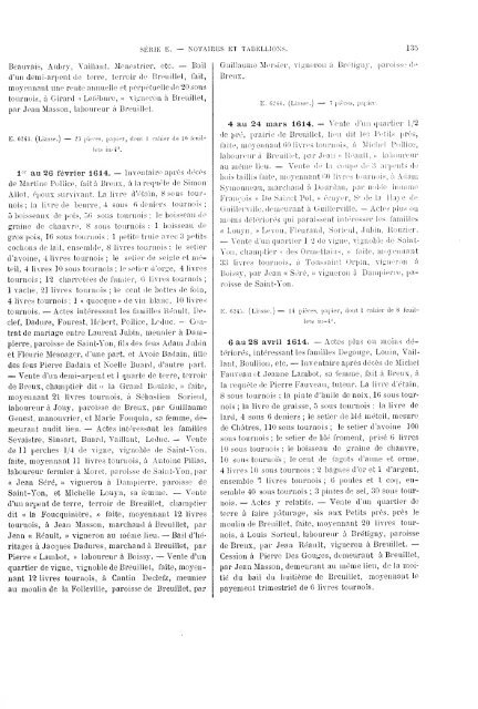 Serie E 5864-6930 - Histoire et Patrimoine du Vexin