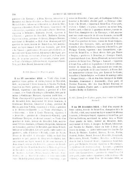 Serie E 5864-6930 - Histoire et Patrimoine du Vexin