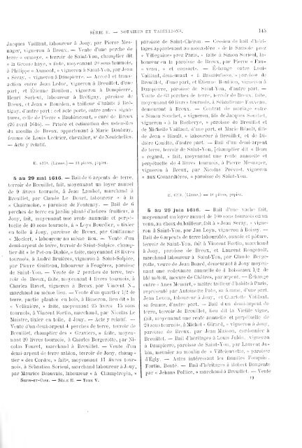 Serie E 5864-6930 - Histoire et Patrimoine du Vexin