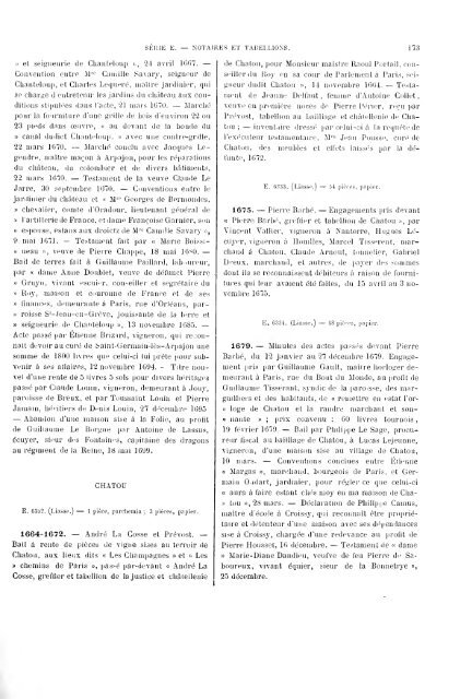 Serie E 5864-6930 - Histoire et Patrimoine du Vexin