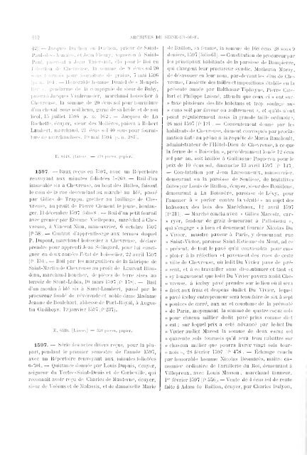 Serie E 5864-6930 - Histoire et Patrimoine du Vexin