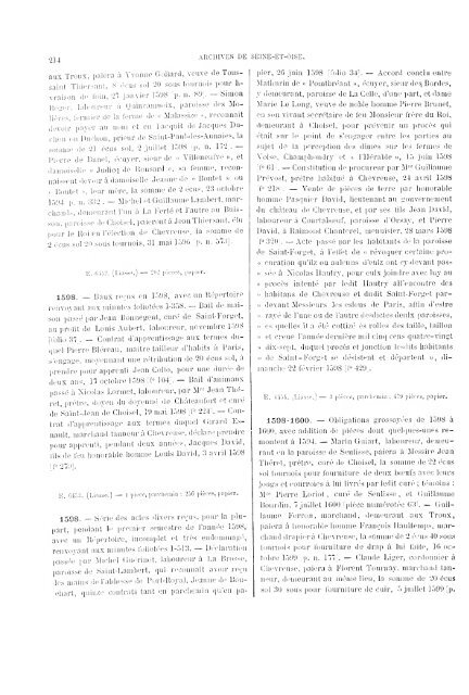 Serie E 5864-6930 - Histoire et Patrimoine du Vexin