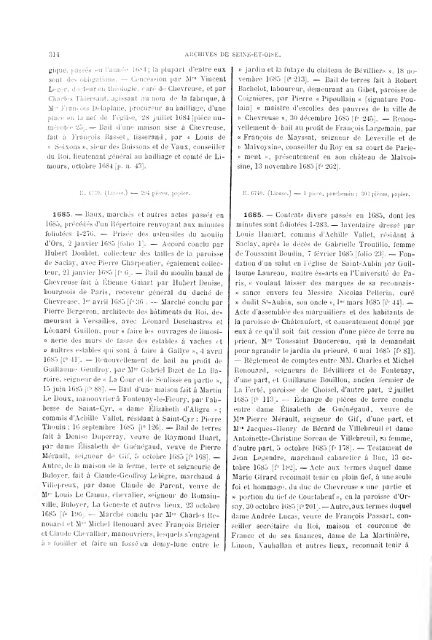 Serie E 5864-6930 - Histoire et Patrimoine du Vexin