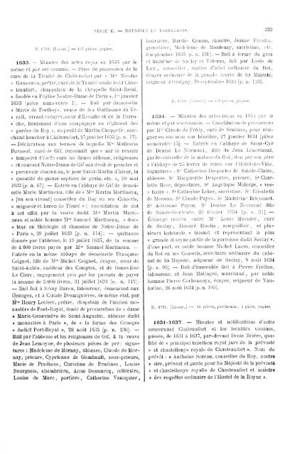 Serie E 5864-6930 - Histoire et Patrimoine du Vexin