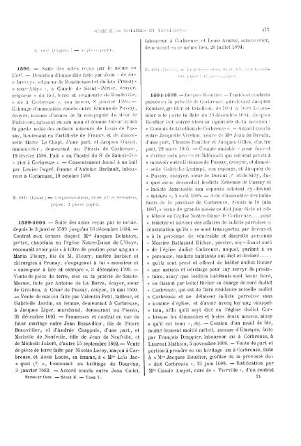 Serie E 5864-6930 - Histoire et Patrimoine du Vexin