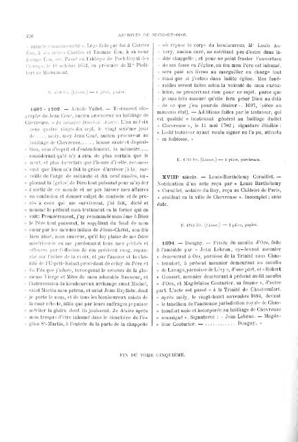 Serie E 5864-6930 - Histoire et Patrimoine du Vexin