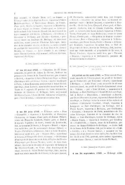 Serie E 5864-6930 - Histoire et Patrimoine du Vexin