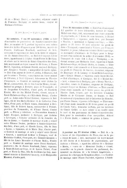 Serie E 5864-6930 - Histoire et Patrimoine du Vexin