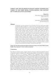 turkey and the polarized pluralist model introducing turkey to the ...