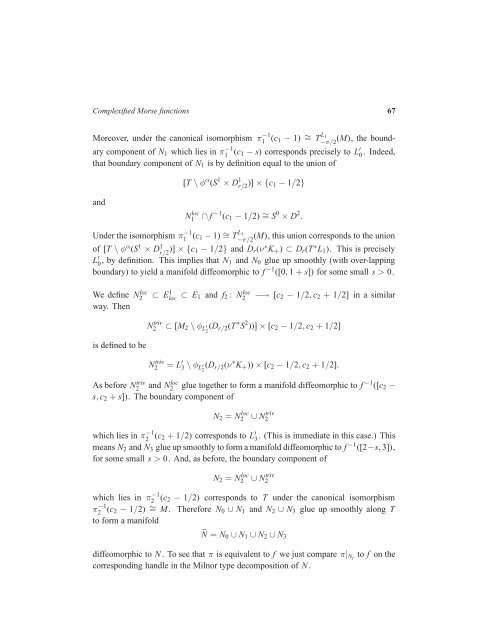 The Picard-Lefschetz theory of complexified Morse functions 1 ...