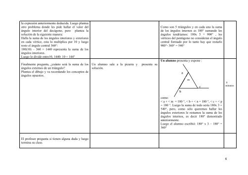 Una clase de geometría desde el enfoque japonés - CIMM