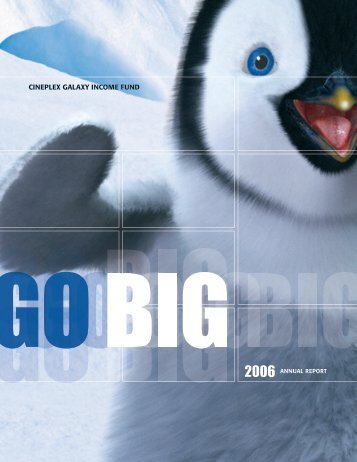 2006 Annual Report - at Cineplex.com