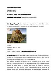 La tour de Babel (art mythe et religion)