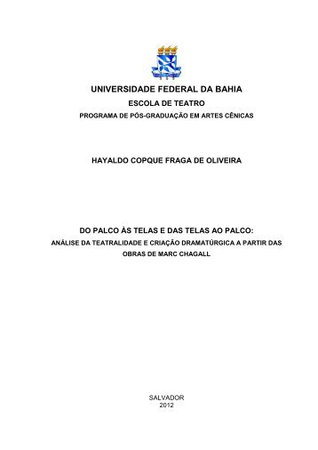 Hayaldo Copque Fraga de Oliveira.pdf - RI UFBA - Universidade ...