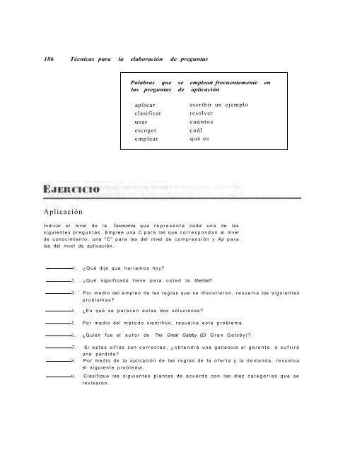 Técnicas para la elaboración de preguntas - Circle