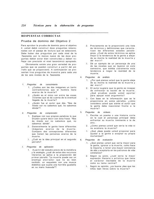 Técnicas para la elaboración de preguntas - Circle