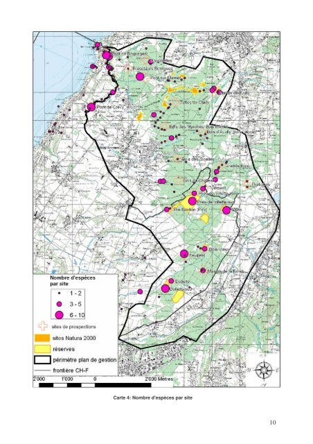 Rapport JD avec annexes.pdf - Société Zoologique de Genève