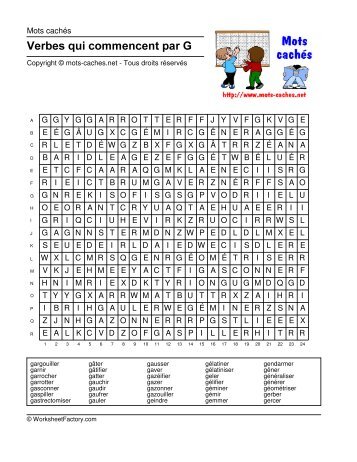 Word Search Factory - Mots cachés