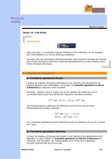 Les piles