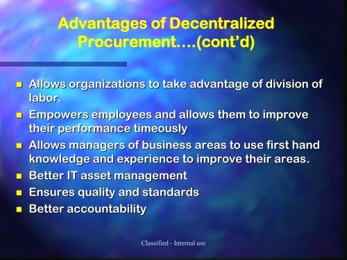 Centralized Vs Decentralized Procurement - The Chartered Institute ...