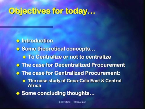 Centralized Vs Decentralized Procurement - The Chartered Institute ...