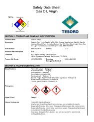 Safety Data Sheet Gas Oil, Virgin