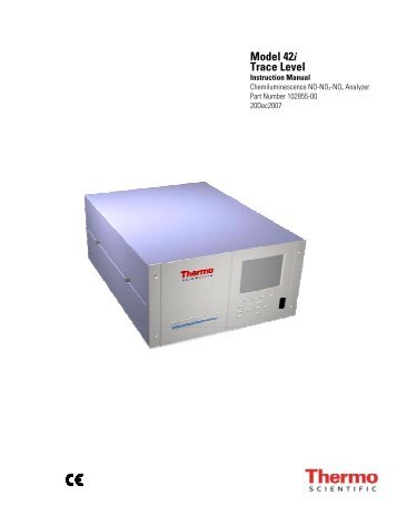 Model 42i Trace Level