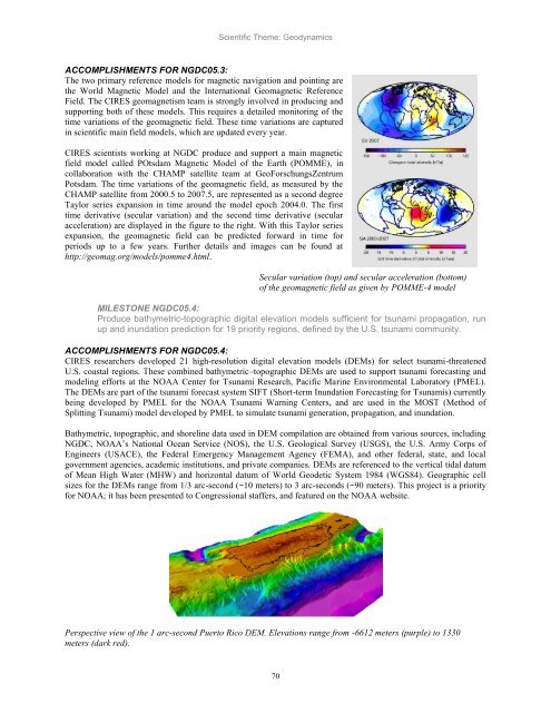 Scientific Theme: Advanced Modeling and Observing Systems