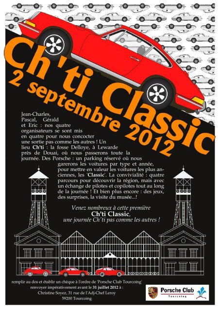 Ch'ti Classic, - Porsche Club Tourcoing