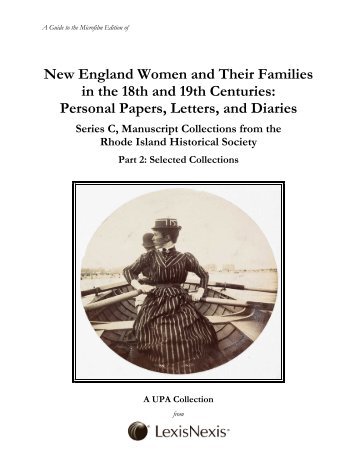 New England Women and Their Families in the 18th and ... - ProQuest