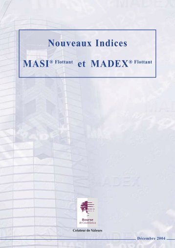 Nouveaux Indices - Bourse de Casablanca