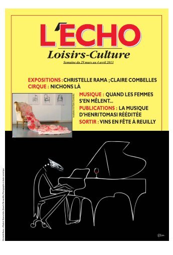 expositions : christelle rama ; claire combelles cirque ... - L'Echo