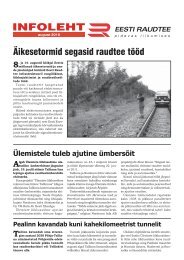 august ek.indd - Eesti Raudtee