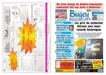 Les prix du carburant flirtent avec leurs records ... - Bugey-Cotiere.fr