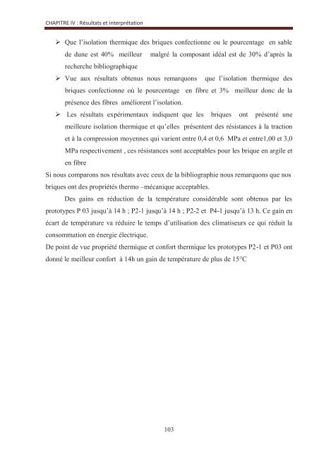 Contribution à l'etude des propriétés mécaniques et thermiques des ...