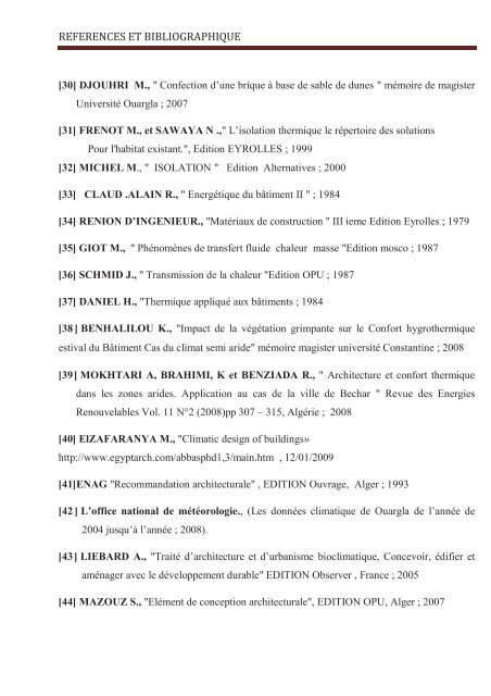 Contribution à l'etude des propriétés mécaniques et thermiques des ...