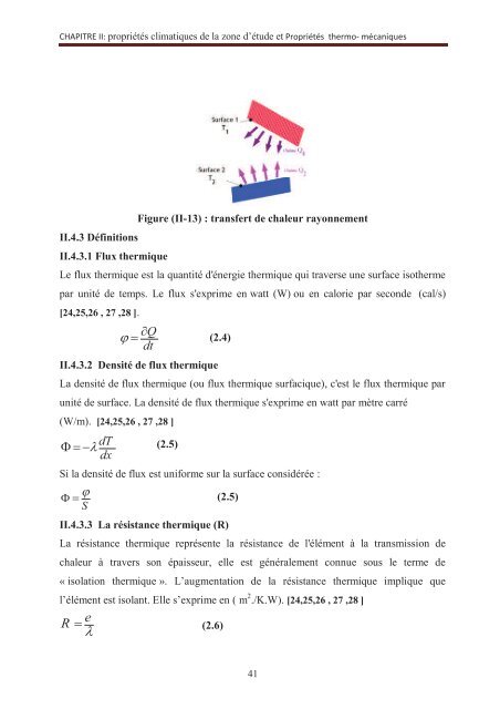 Contribution à l'etude des propriétés mécaniques et thermiques des ...