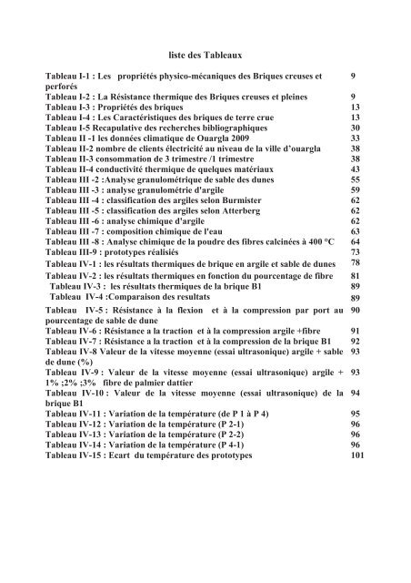 Contribution à l'etude des propriétés mécaniques et thermiques des ...