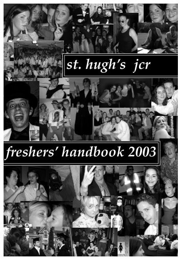 hughs freshers - St Hugh's College JCR