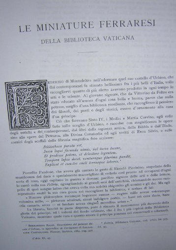 Federico Hermanin, Le miniature ferraresi della Biblioteca Vaticana ...