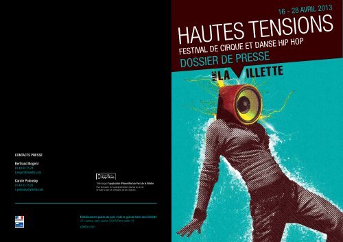 HAUTES TENSIONS - Parc de la Villette