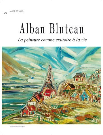 Magazin'art: Hommage à Alban Bluteau - Fondation Hôpital de Baie ...
