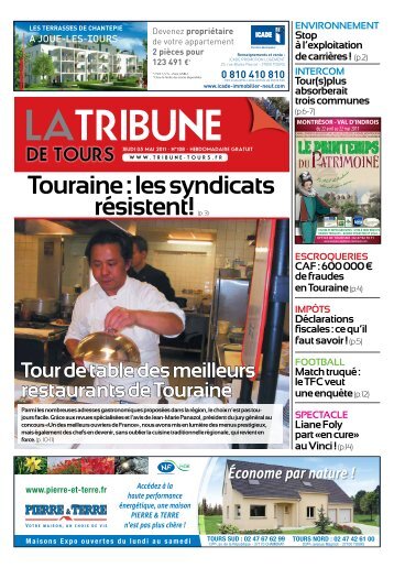 Touraine : les syndicats résistent! (p. 3) - la Tribune de Tours