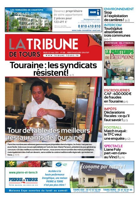 Touraine : les syndicats résistent! (p. 3) - la Tribune de Tours